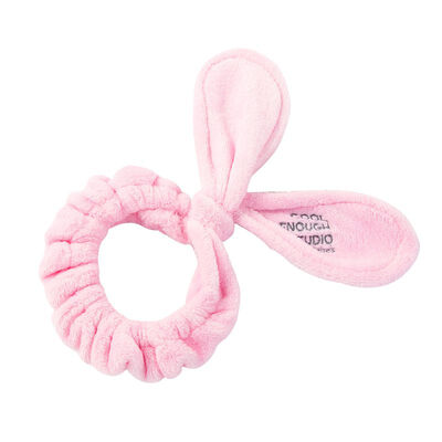 

Women Girls Cute Rabbit Ear Flannel Hair Band Headband Shower Makeup Head WearLetter Pattern Female Headbands