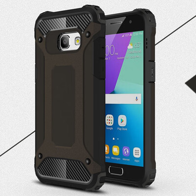 

Rugged Bumper Case Samsung Galaxy A3 2017 Hybrid Soft TPU Cover Samsung A3 2017 A320 A37 SM-A320FDS SM-A320F Armor Case