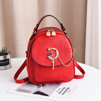 

On the new wave of women Korean fashion Joker shoulder slung handbag shoulder bag backpack