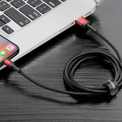 

Reversible Lightning Cord 2-in-1 Braided Charging And Syncing Cable For IPHONE-2m