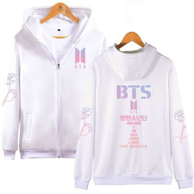 

KPOP BTS Bangtan Boys TATA Hoodie Sweatshirt Unisex Loose Pullover Sweater Tops