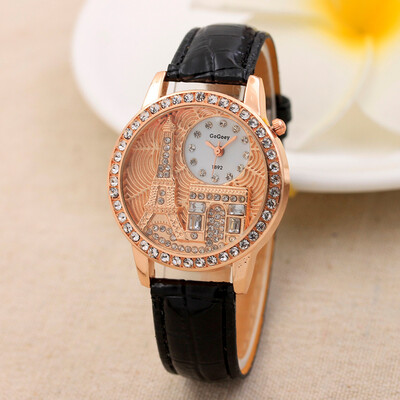 

Splendid Vintage Triumphal Arch Womens Quartz Watch Women Girls Ladies Students Casual Diamond Wristwatch Female Relojes &Ff