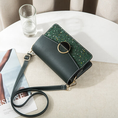 

In summer ins super-hot girls Korean version of one-shoulder oblique bag is fashionable with studentsoblique stride