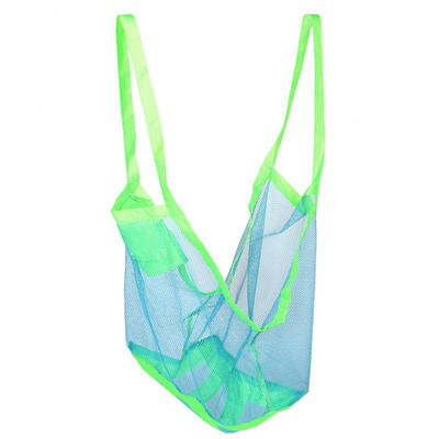 

Greensen 1Pc Large Size Sandbeach Kid Toy Storage Mesh Bag Portable Beach Tote Pouch