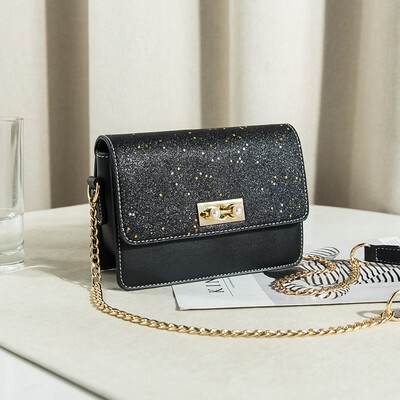 

The Korean version of the fashion chain bags with one shoulder&one shoulder