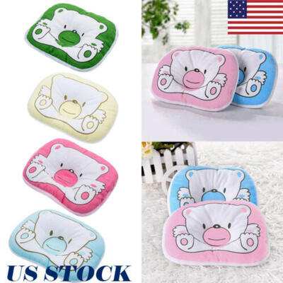

US Baby Pillow Newborn Anti Flat Head Syndrome for Crib Cot Bed Neck Support