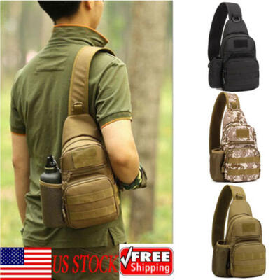 

MINI Outdoor Military Rucksacks Tactical Backpack Camping Hiking Trekking Bag US