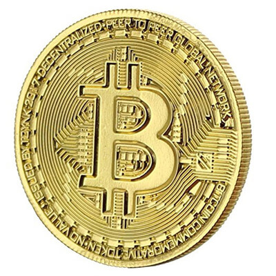 

Outdoor Bitcoin Gold Plated Commemorative Collectors Coin
