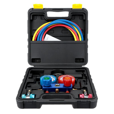 

AC Manifold Gauge Set R-134a Auto Air Conditioner with Hose Coupler