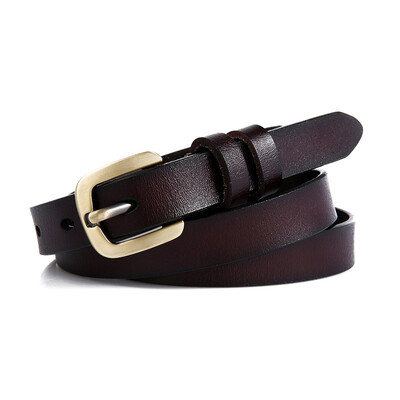 

Womens thin belt new Korean version of the wild womens thin belt pin buckle PU leather belt decorative belt factory