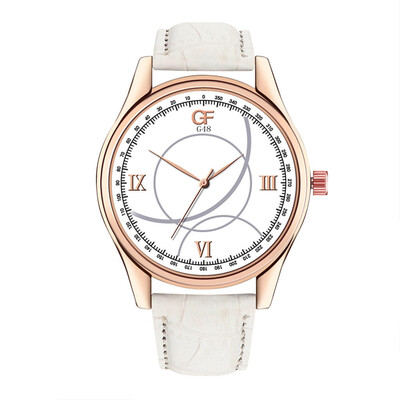 

Gobestart Hot Man Leather Watch Whatever Late Anyway Letter Watches New Pointer Glow