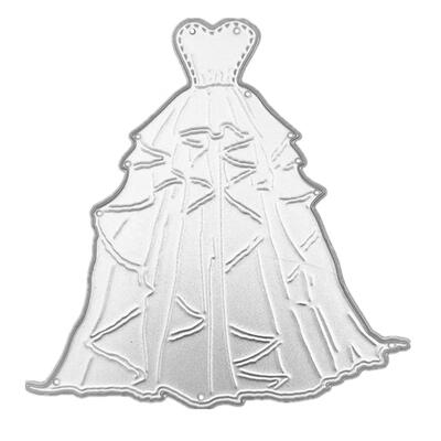 

Metal Cutting Dies Stencils for DIY Scrapbooking Photo Album Wedding Veil