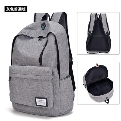 

Simple Fashionable Personality Campus College Students Canvas Bag with Male Chao Brand Multifunctional Travel Anti-theft Bag