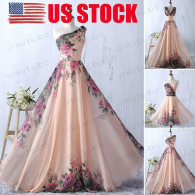 

US Womens Formal Long Dress Prom Evening Party Cocktail Bridesmaid Wedding Gown