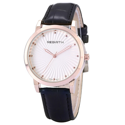 

REBIRTH Li Pofu high quality movement female watch fashion watch belt watch ladies watch