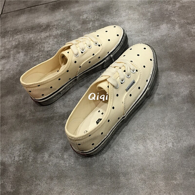 

New summer 2019 tide shoes Joker Korean version of board shoes female Hong Kong wind ins student canvas shoes female