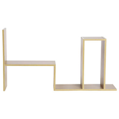 

Greensen DIY Table Desktop Storage Rack Display Shelf Organizer Counter Top Bookcase Desk Storage Rack Desk Bookcase