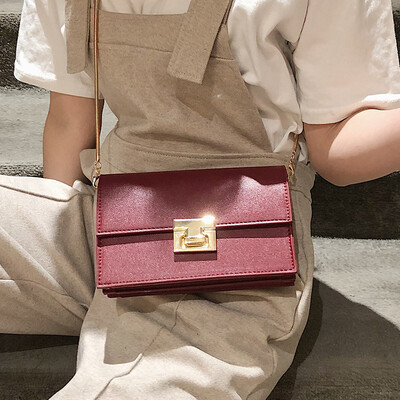 

Advanced sense bag Yangqi chain bag texture small square bag handbags new 2019 wild ins fashion Messenger bag