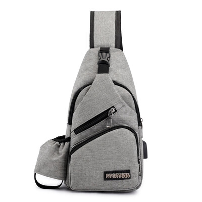

Travel business casual chest bag Oxford cloth outdoor sports slung backpack bag