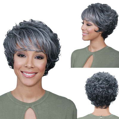 

〖Follure〗Fashion Womens Sexy Full Bangs Wig Short Wig Curly Wig Styling Cool Wig