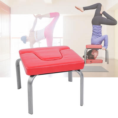 

Greensen Yoga Chair Bodylift Headstand Inversion Bench Headstander Fitness Kit Red