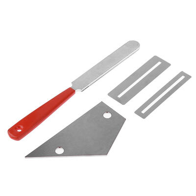 

4pcs Fret File Ruler Fret Protector Shims Leveling Set Guitar Repair Tool