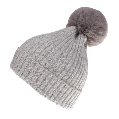 

Tailored New Women Girls Keep Warm Winter Hairball Knitted Hat Wool Hemming Hat Ski Hat