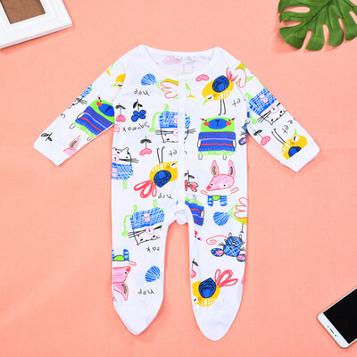 

Toddler Baby Boys Girls Long Sleeve Graffiti Print Romper Jumpsuit Clothes