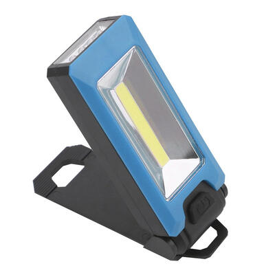 

COB 4 LED Magnetic Working Folding Hook Flashlight Emergency Light Torch