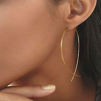 

2019 New Korean Style Women Geometric Dangling Statement Ear Jewelry Fashion Earrings Gift For Friend Dropshipping