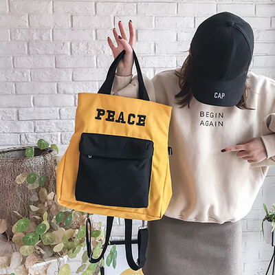 

Tailored Women Literary Simple Messenger Bag Canvas Bag Shoulder Bag