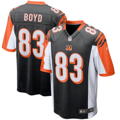 

Mens Football Jersey Cincinnati Bengals Tyler Boyd Black Game Jersey
