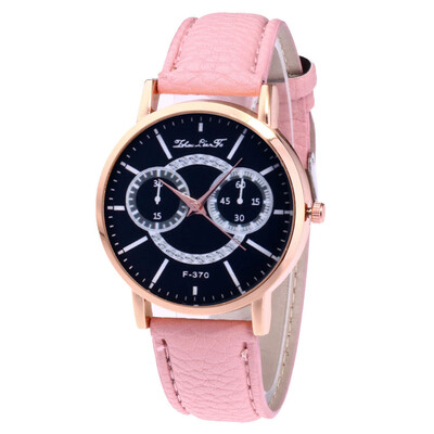 

Minimalist ladies Wristwatch owl eyes Pattern Watch Top Brand Luxury PU Leather Quartz Watches Women Fashion Watch 2018 Gift &Ff
