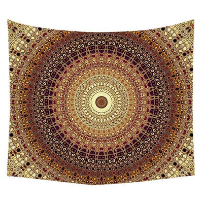 

Boho Print Wall Hanging Tapestry Blanket Carpet Yoga Picnic Mat Home Decor