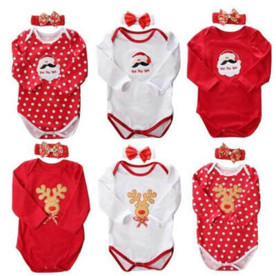 

Newborn Baby Girl Boy Floral Romper Jumpsuit Pajamas Sleepwear Outfits Clothes
