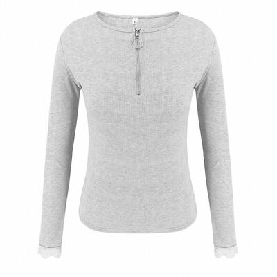 

Womens Autumn Pullover Blouse Ladies Long Sleeve Slim T Shirt Tops V Neck Shirt
