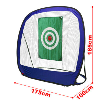 

Golf Cage Strong Swing Hitting Practice Net Trainer Indoor Outdoor Training Aids golf hitting nets