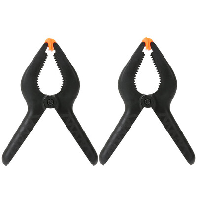 

2Pcs 9 Inch Plastic Nylon Spring Clamps Clip Set for Photography plate