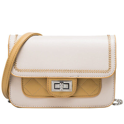 

Snake skin snake head bag female bag 2019 tide Korean version of the chain Messenger bag wild fashion single shoulder small square bag