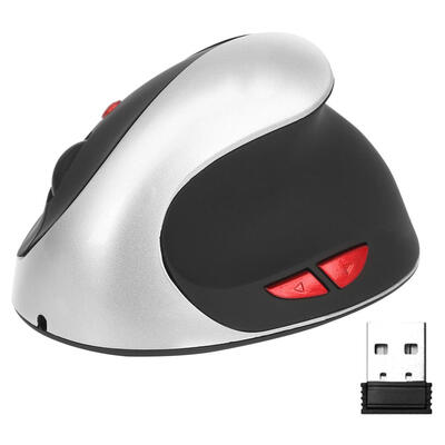 

HXSJ X10 24GHz 6D Ergonomic Vertical 2400DPI Adjustable Wireless Mouse