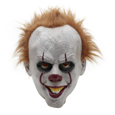 

YEDUO Latex Halloween Scary Mask Cosplay Clown Party Prop