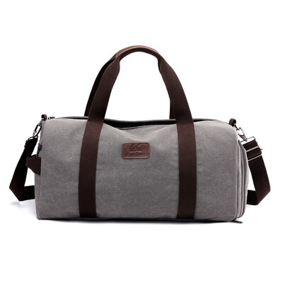 

Canvas luggage bag large capacity portable men&women short trip exercise package