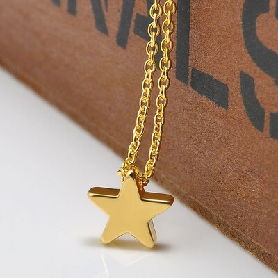 

Sale Heart star Pendant Necklace for Women SHORT Chain Gift Ethnic Bohemian Choker Necklace drop shipping