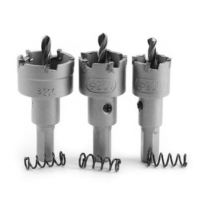 

Greensen 3pcs 202530mm Drill Bit Holesaw Set Pilot Bit Wood Thin Metal Sheet CutterMetal Sheet Cutter Power Tools