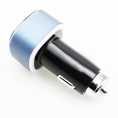 

Dual usb port car charger 48a with voltage&current display