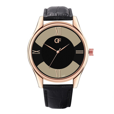 

Gobestart Hot Man Leather Watch Whatever Late Anyway Letter Watches New Pointer Glow