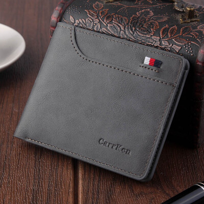 

Tailored Men Wallets Small Money Purses Wallets Dollar Top Men Thin Coin Bag Wallet