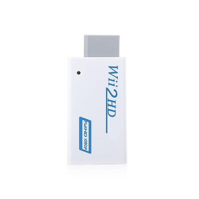 

Wii to HD 720P 1080P HD Output Upscaling Converter Adapter with 35mm Audio