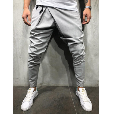 

Mens Harem Long Pant Jogger Sports Dance Sweatpants Running Workout Gym Trousers