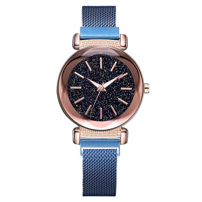 

Womens Watches Best Sellers Montre Femme Relogio Feminino Kol Saati Zegarki Damskie Star Dial Quartz Mesh With Magnetic